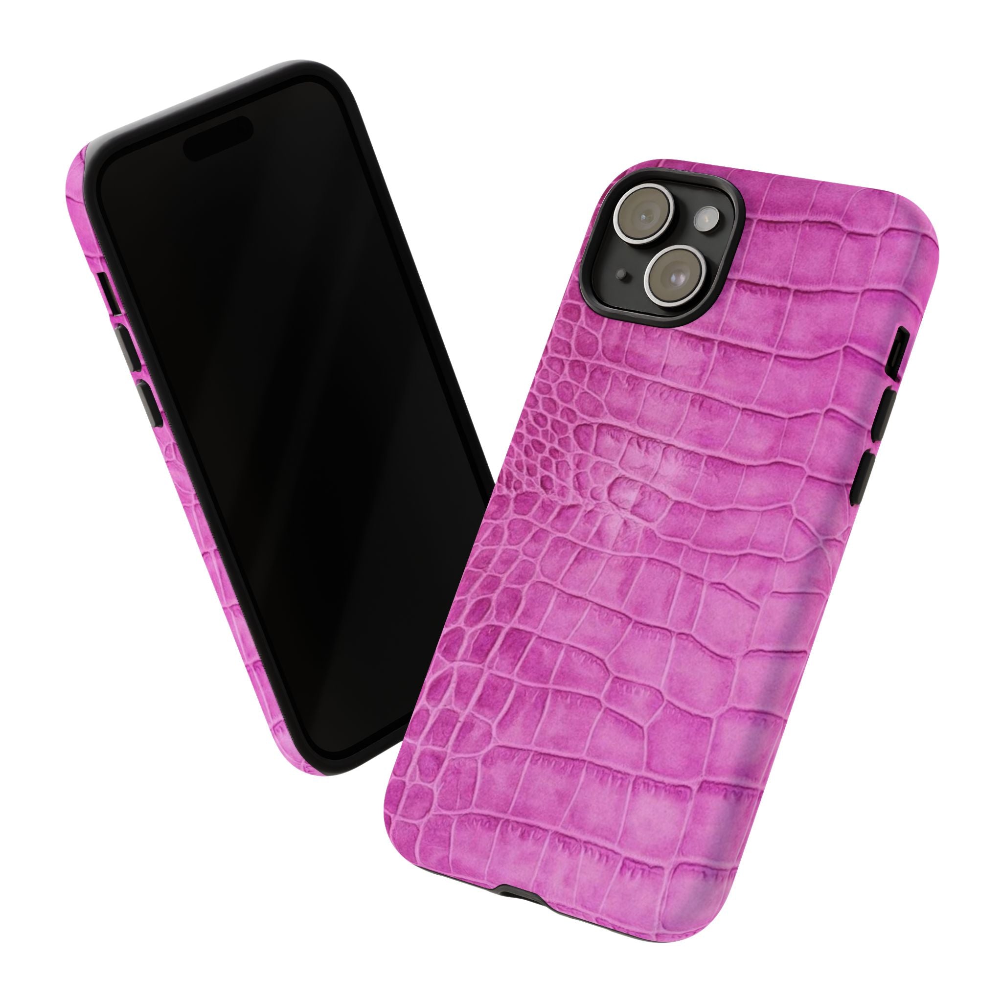 Purple Croc Phone Case