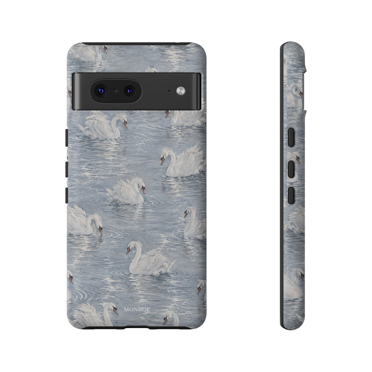 Swan Pattern Tough Case