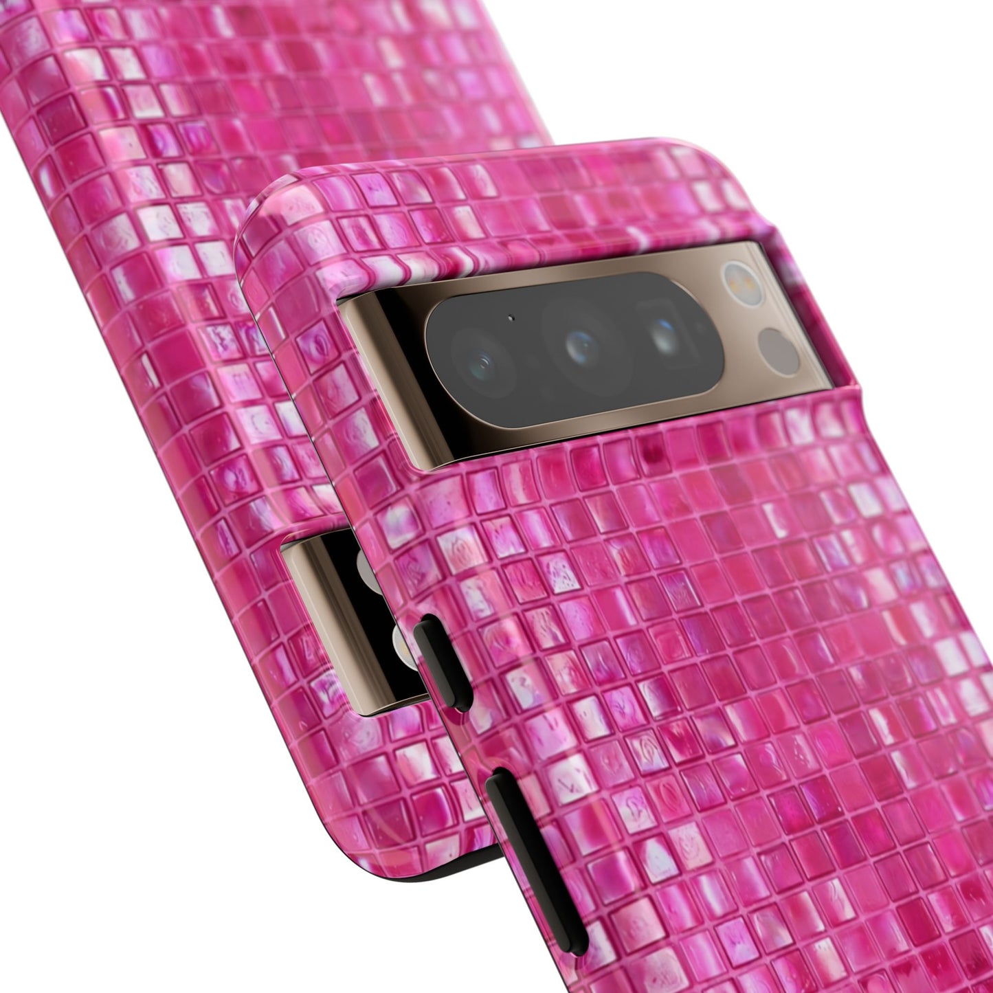 Hot Pink Mosaic Tough Case