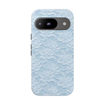 Glacier Blue Lace Tough Case