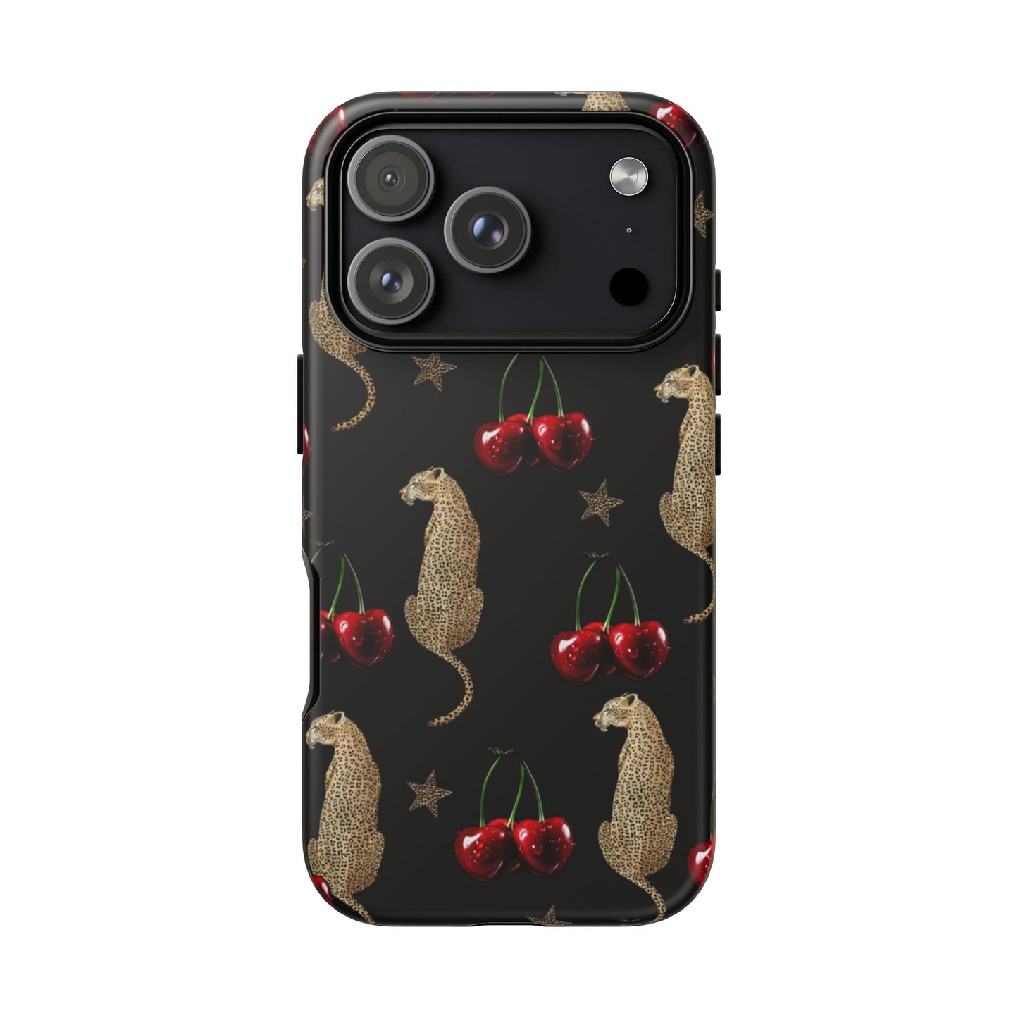 Leopard & Cherry Tough Case