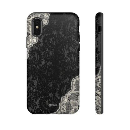 Black & White Edged Tough Case