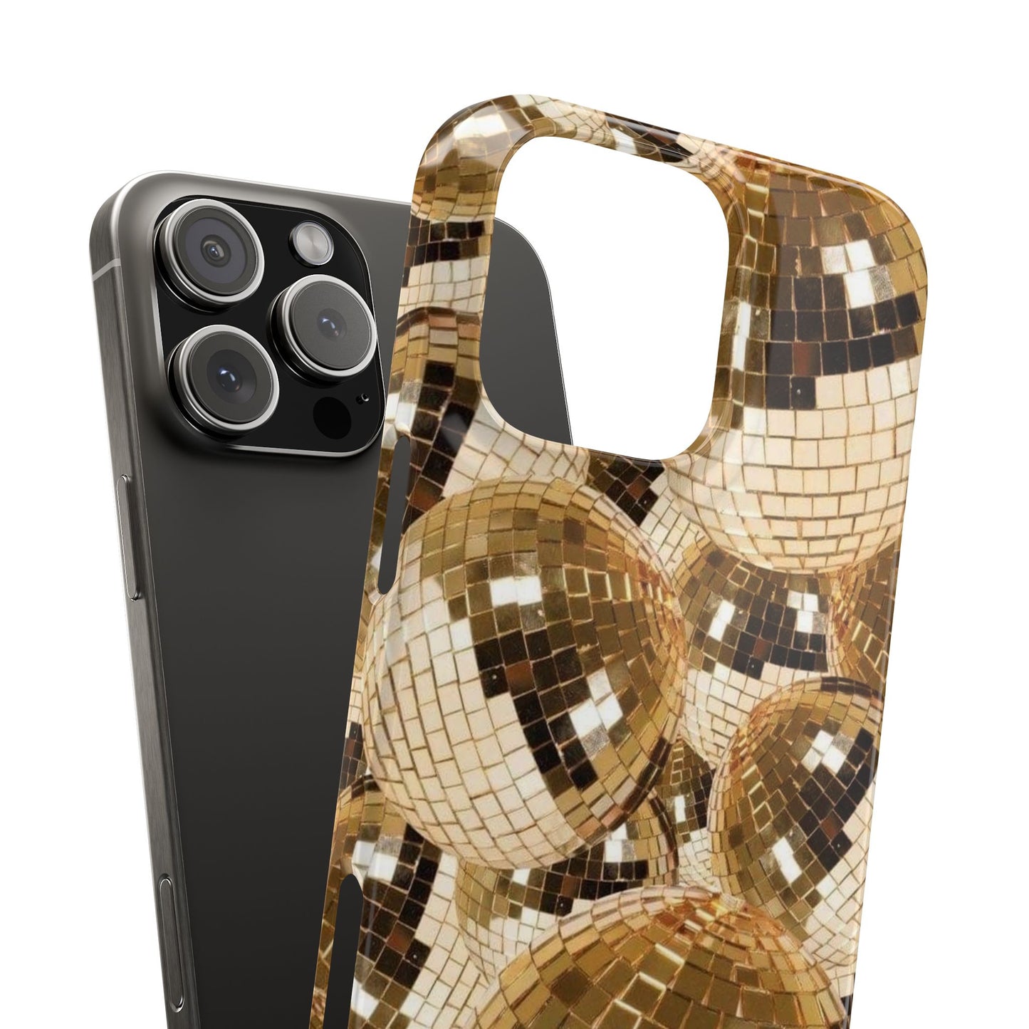Gold Disco Ball Case