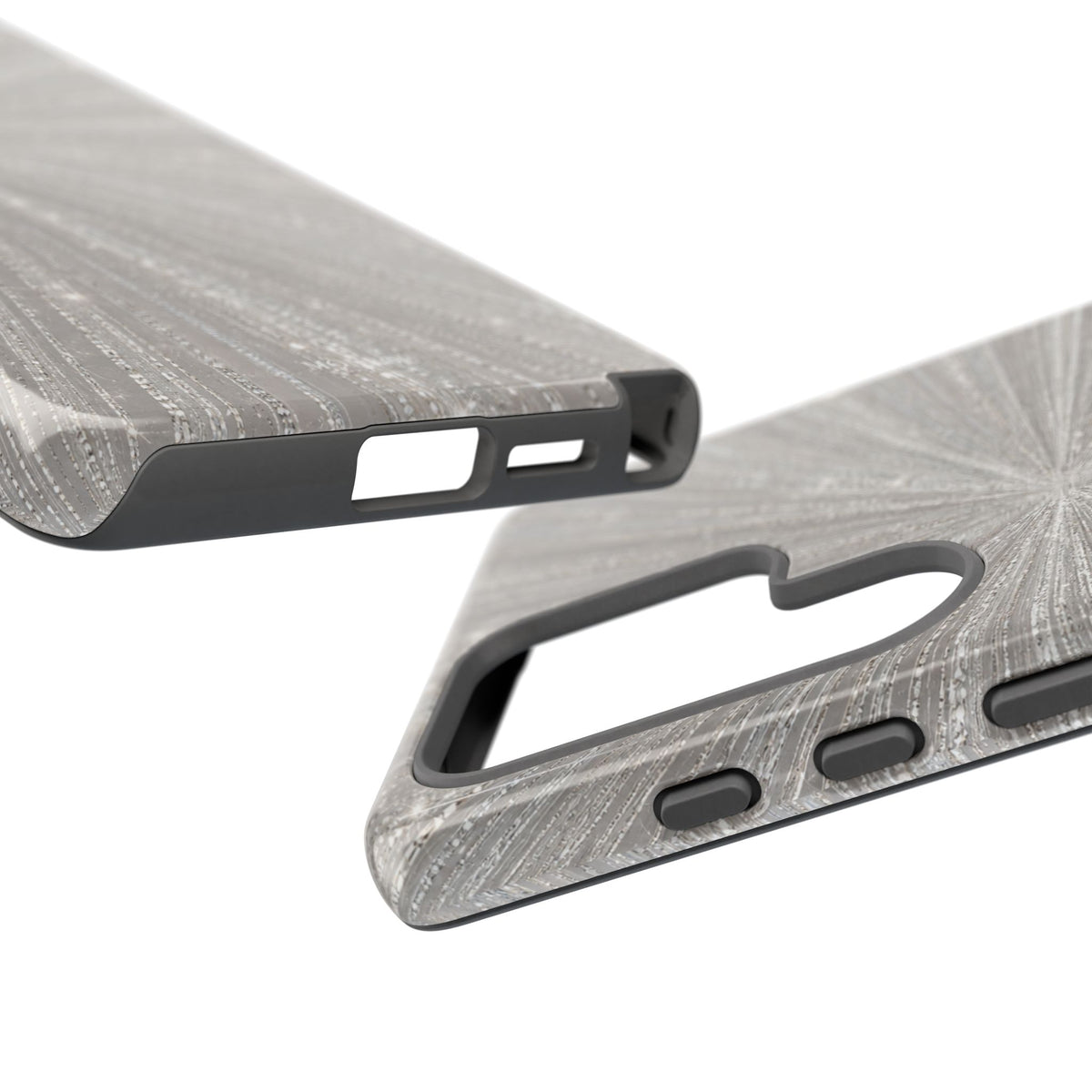 Sparkling Silver Burst Tough Case