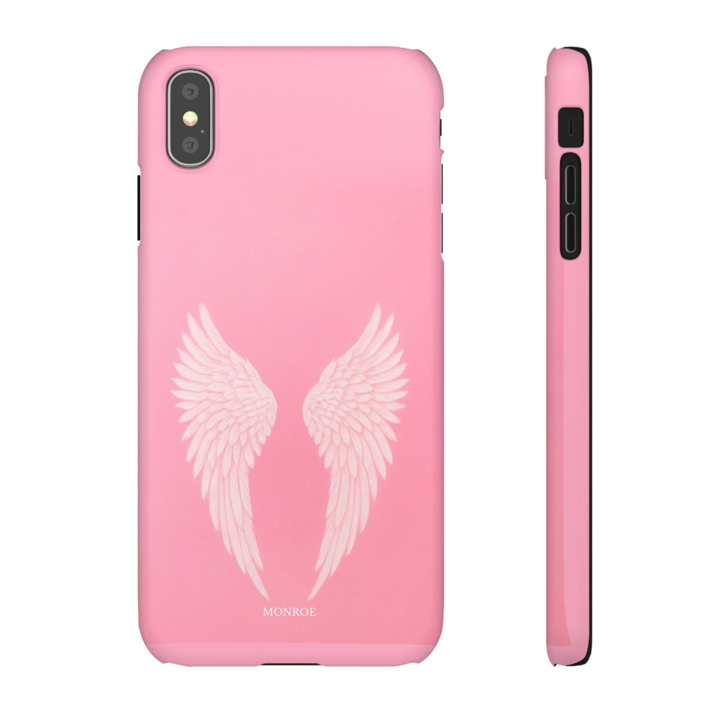 Pink Angel Wings Case