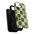 Clover Checker Tough Phone Case