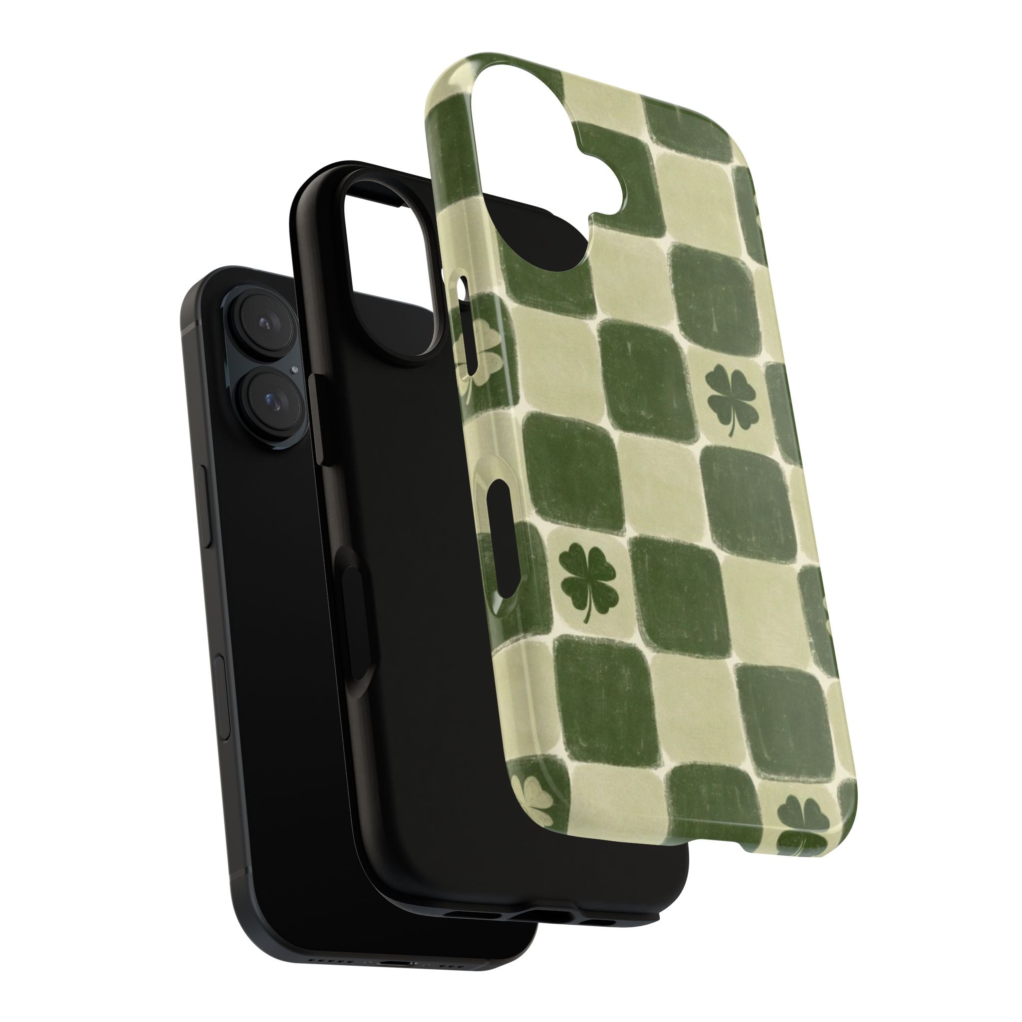 Clover Checker Tough Phone Case