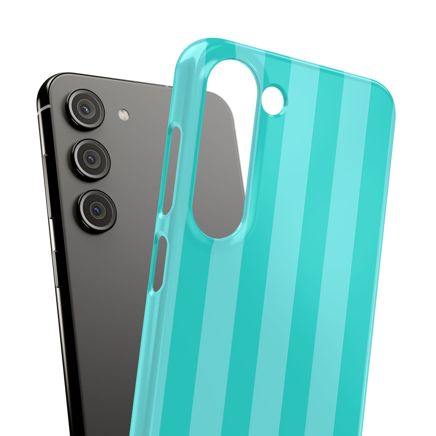 Striped Aqua Case