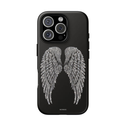 Silver Angel Wings Tough Case