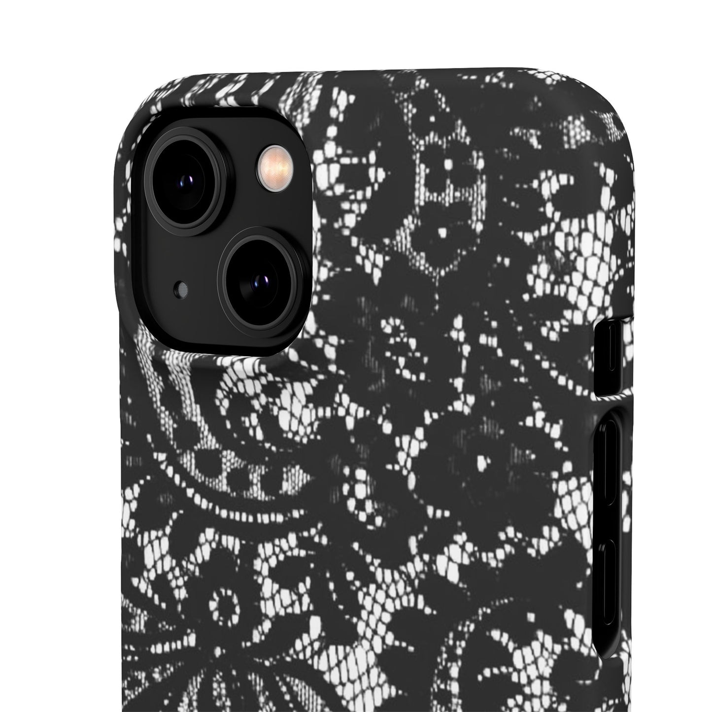 Black Lace Elegant Pattern Case