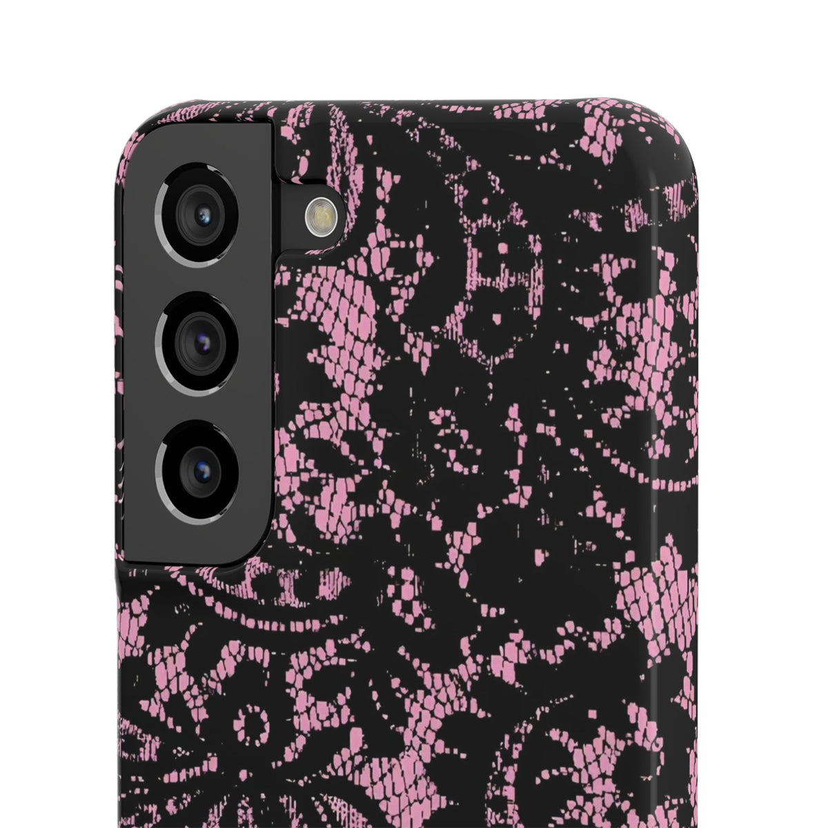 Pink Lace Pattern Case
