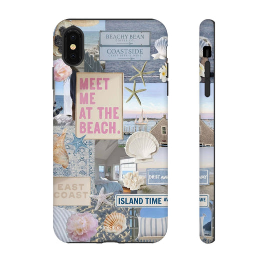 "Meet Me at the Beach" Coastal Tough Case