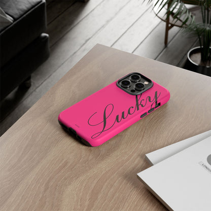 Hot Pink 'Lucky' Tough Case