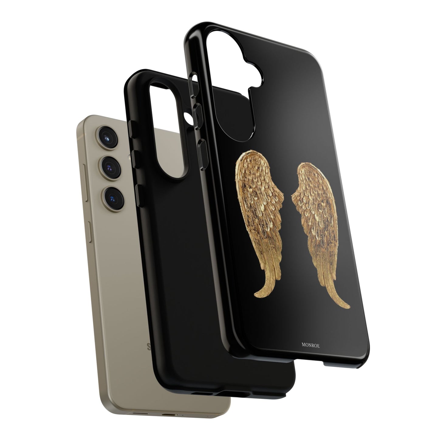 Gold Angel Wings Tough Case
