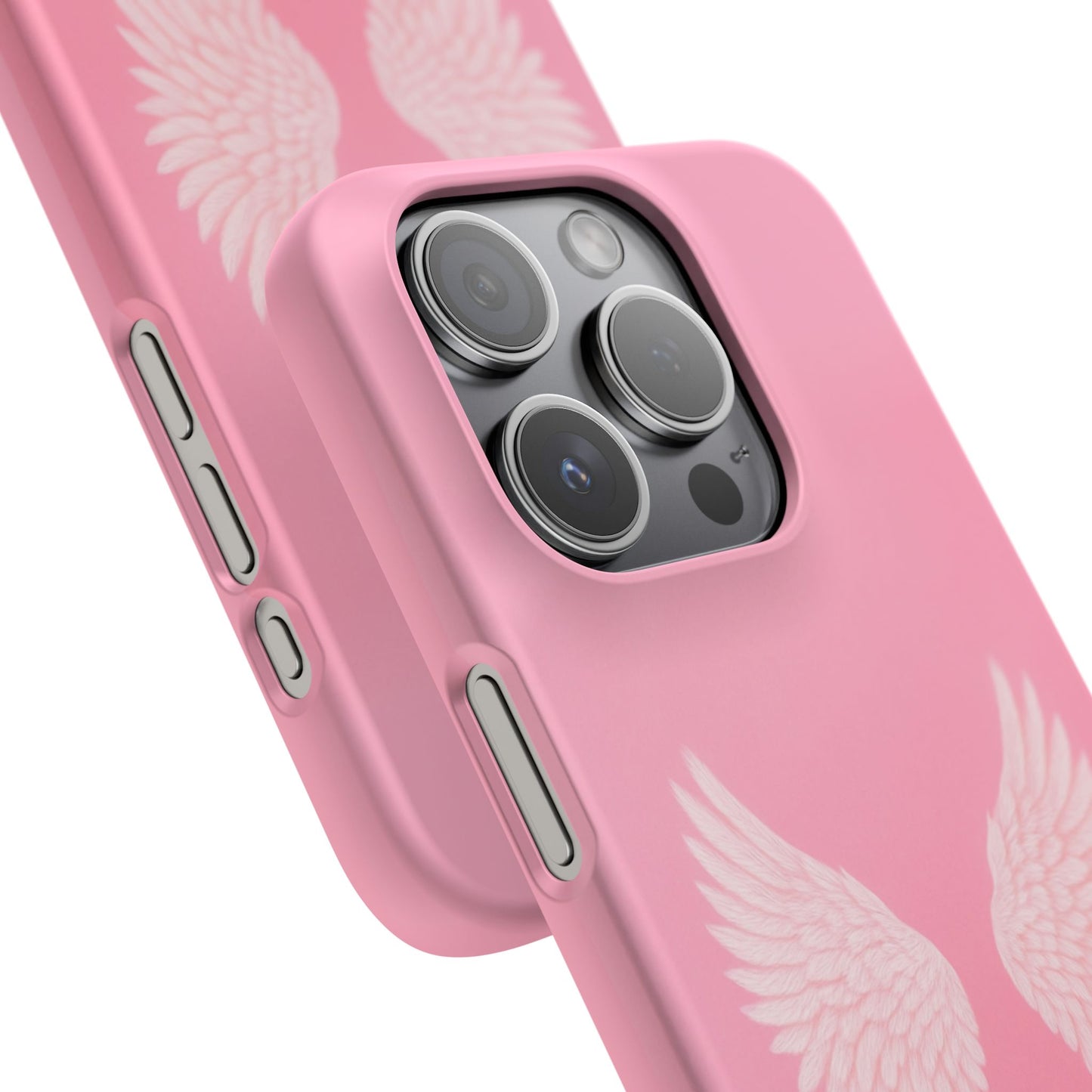 Pink Angel Wings Case