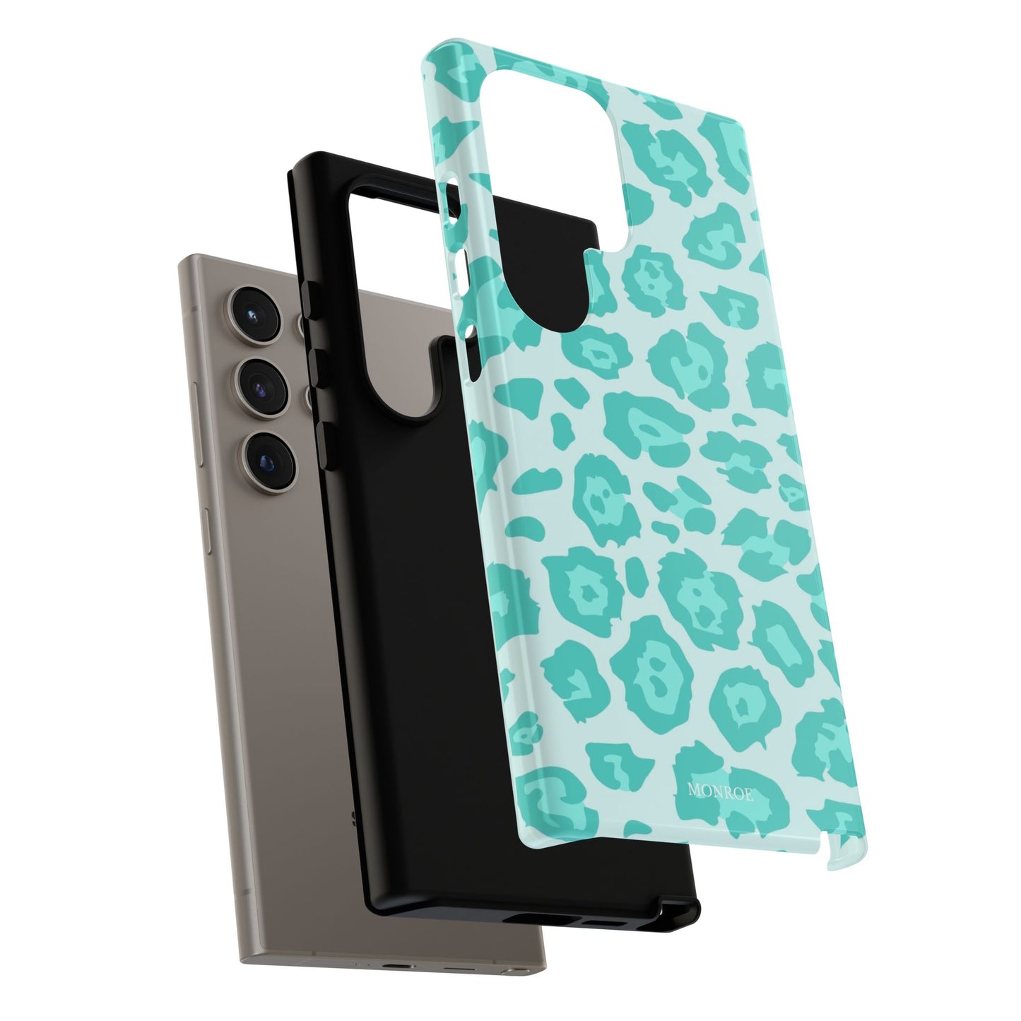 Teal Leopard Tough Case
