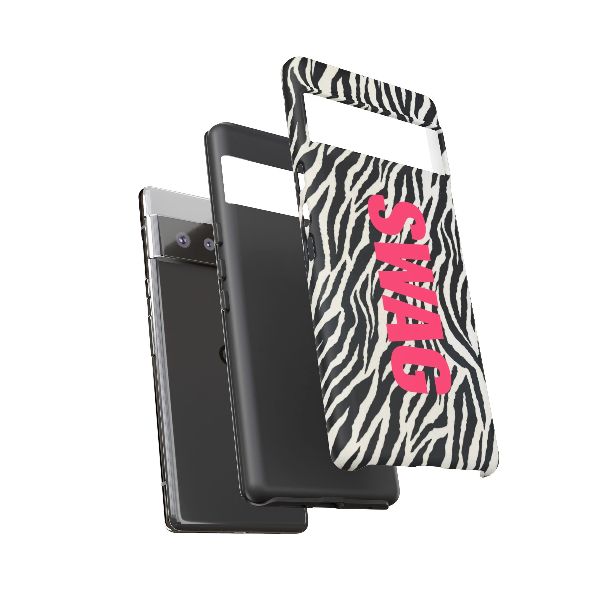'SWAG' Zebra Print Tough Case