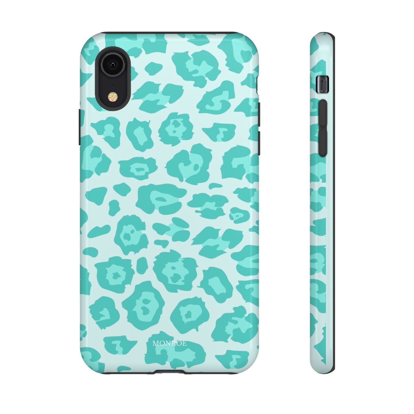 Teal Leopard Tough Case