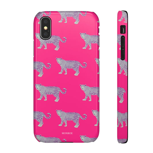 Pink Leopard Pattern Case