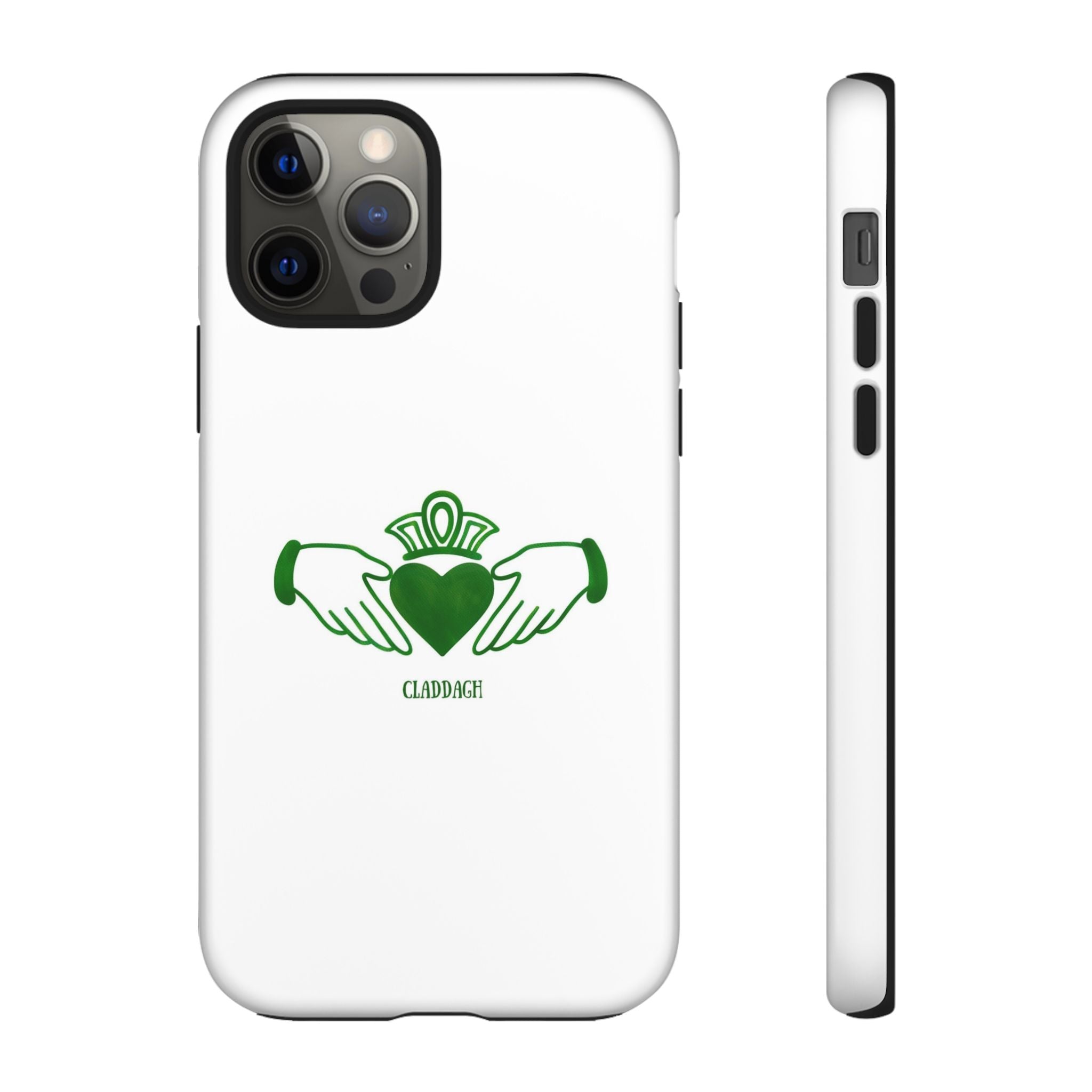 Irish Claddagh Symbol Green Tough Case
