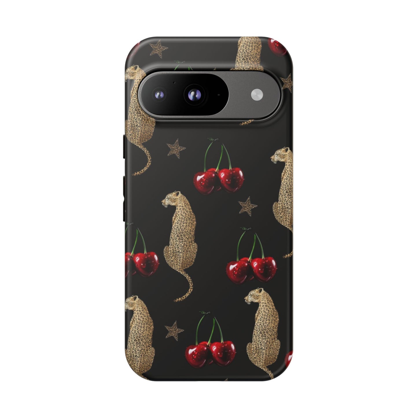 Leopard & Cherry Tough Case