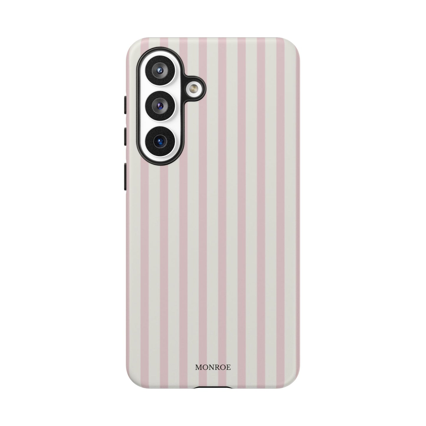 Light Pink Stripe Tough Phone Case