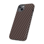 Brown Polka Phone Case