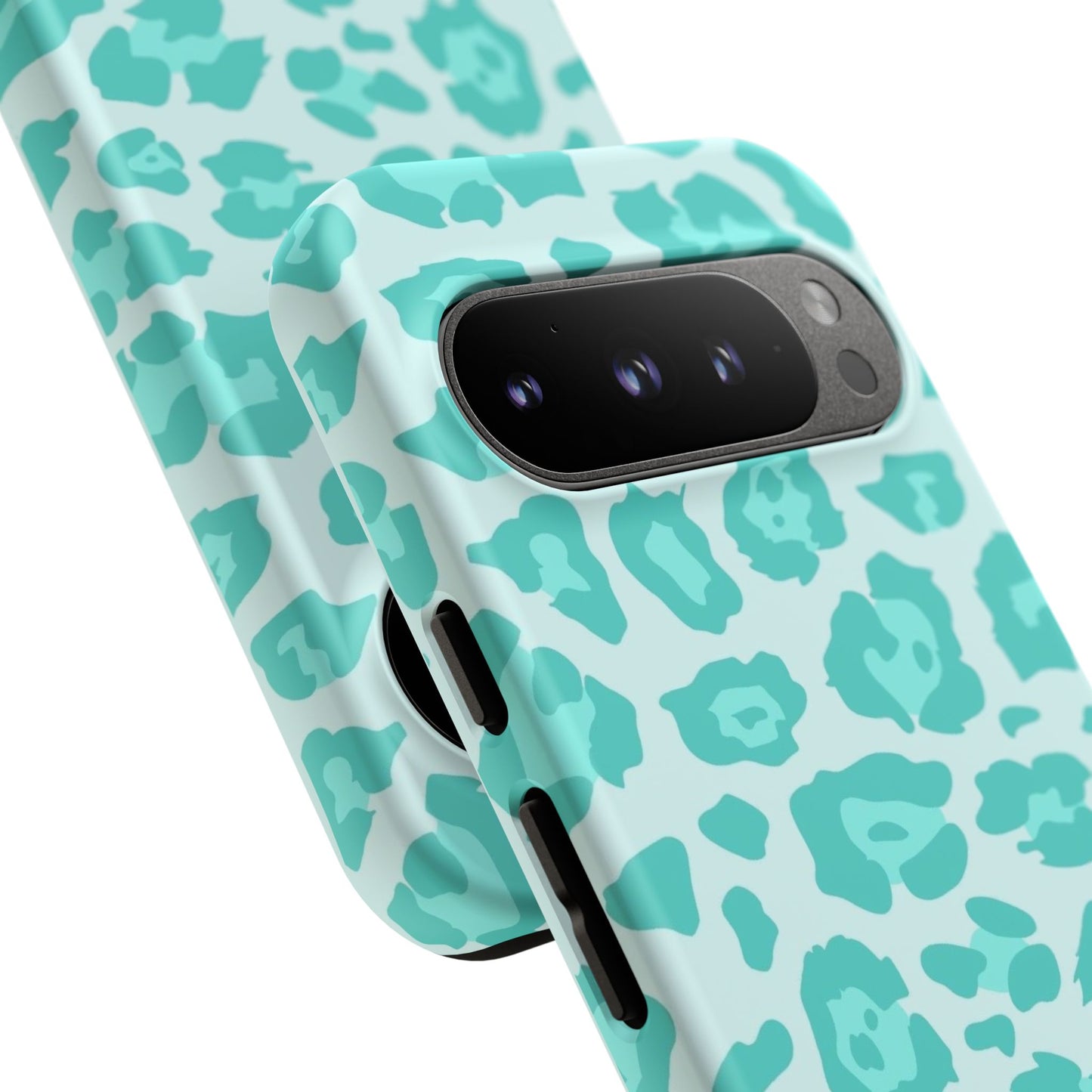 Teal Leopard Tough Case
