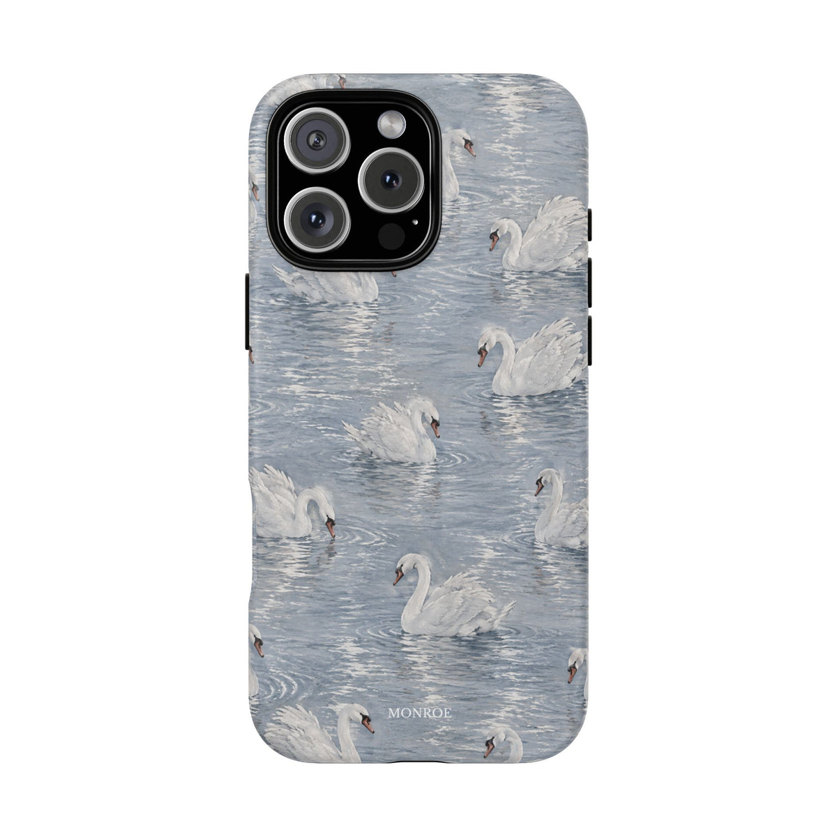Swan Pattern Tough Case