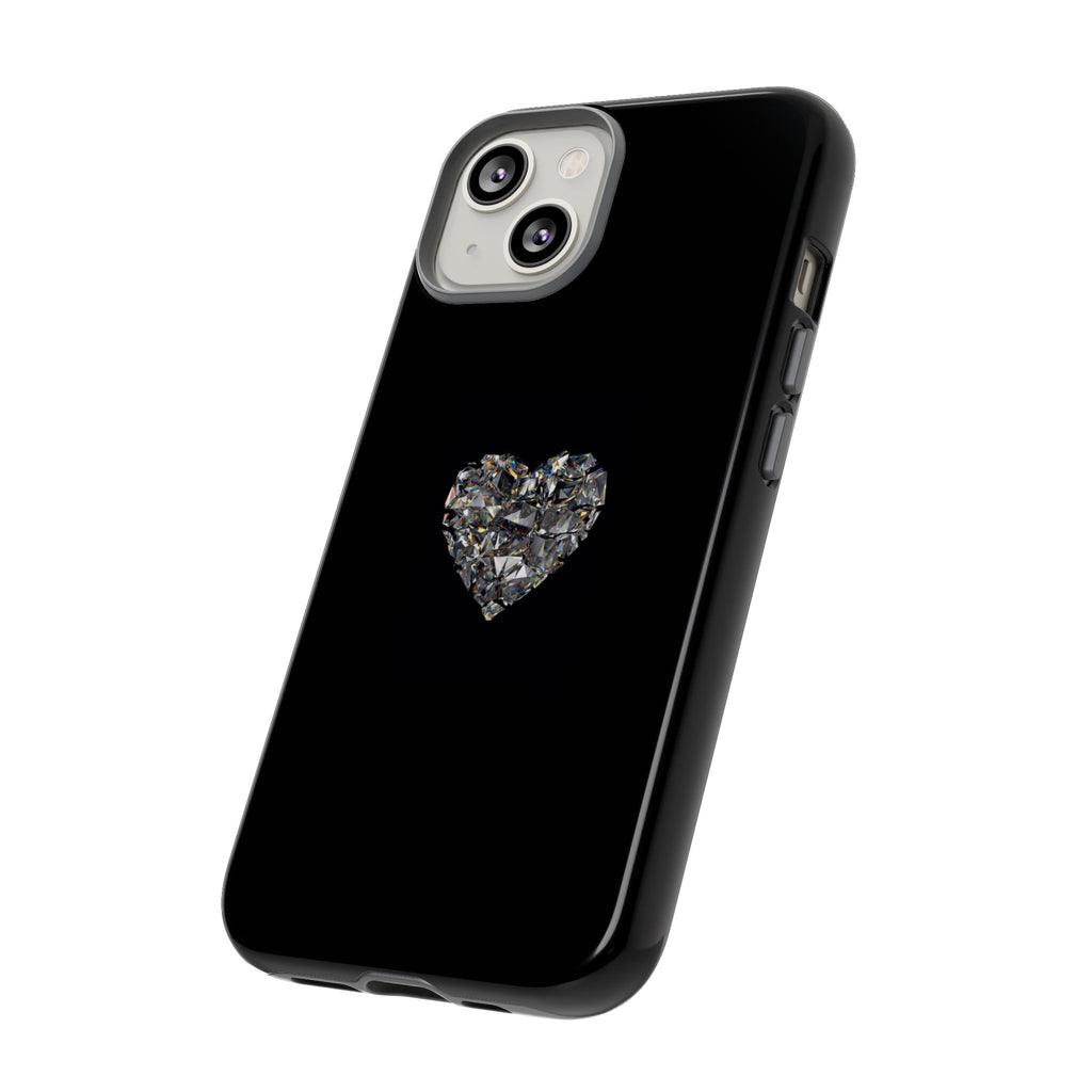 Crystal Heart Phone Case