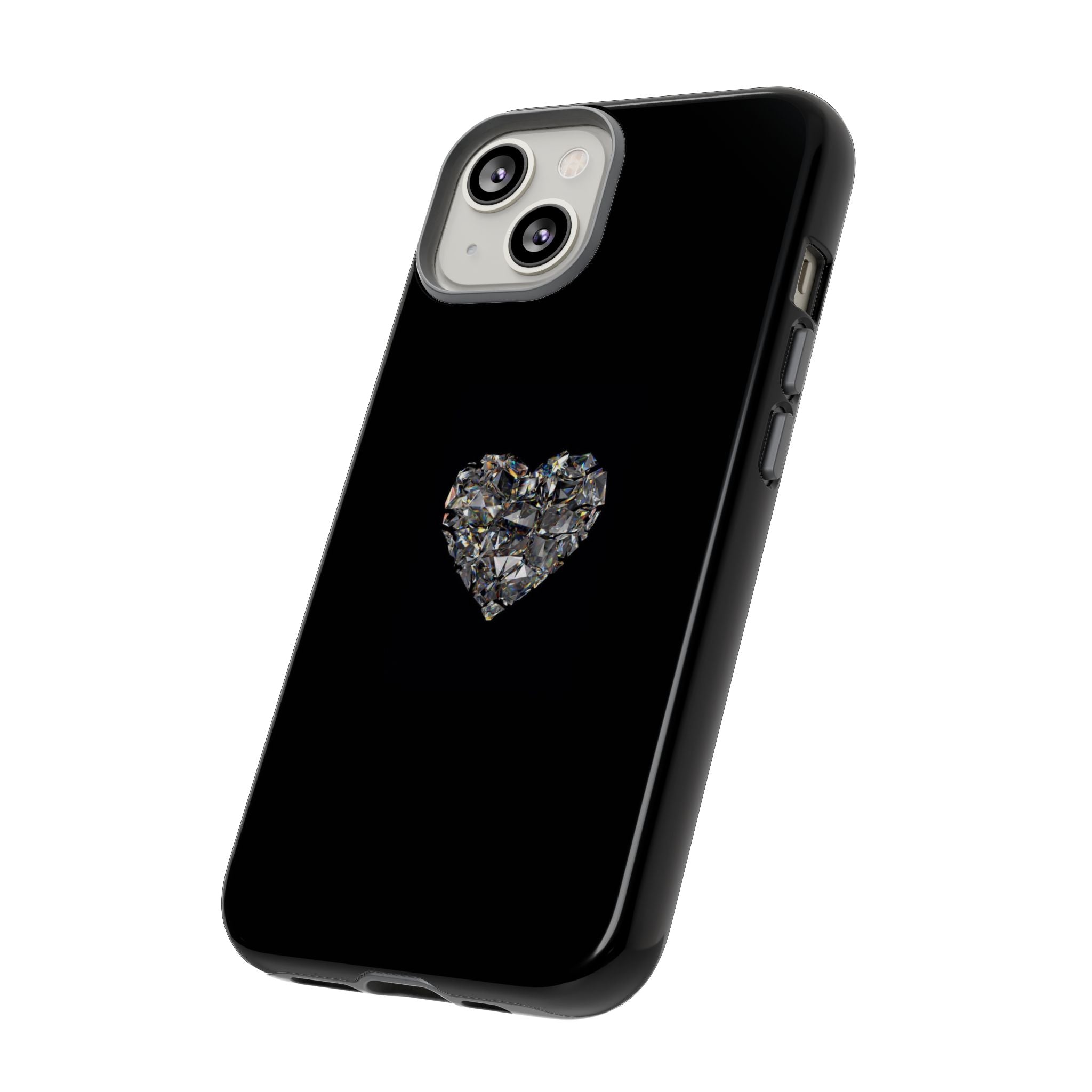 Crystal Heart Phone Case
