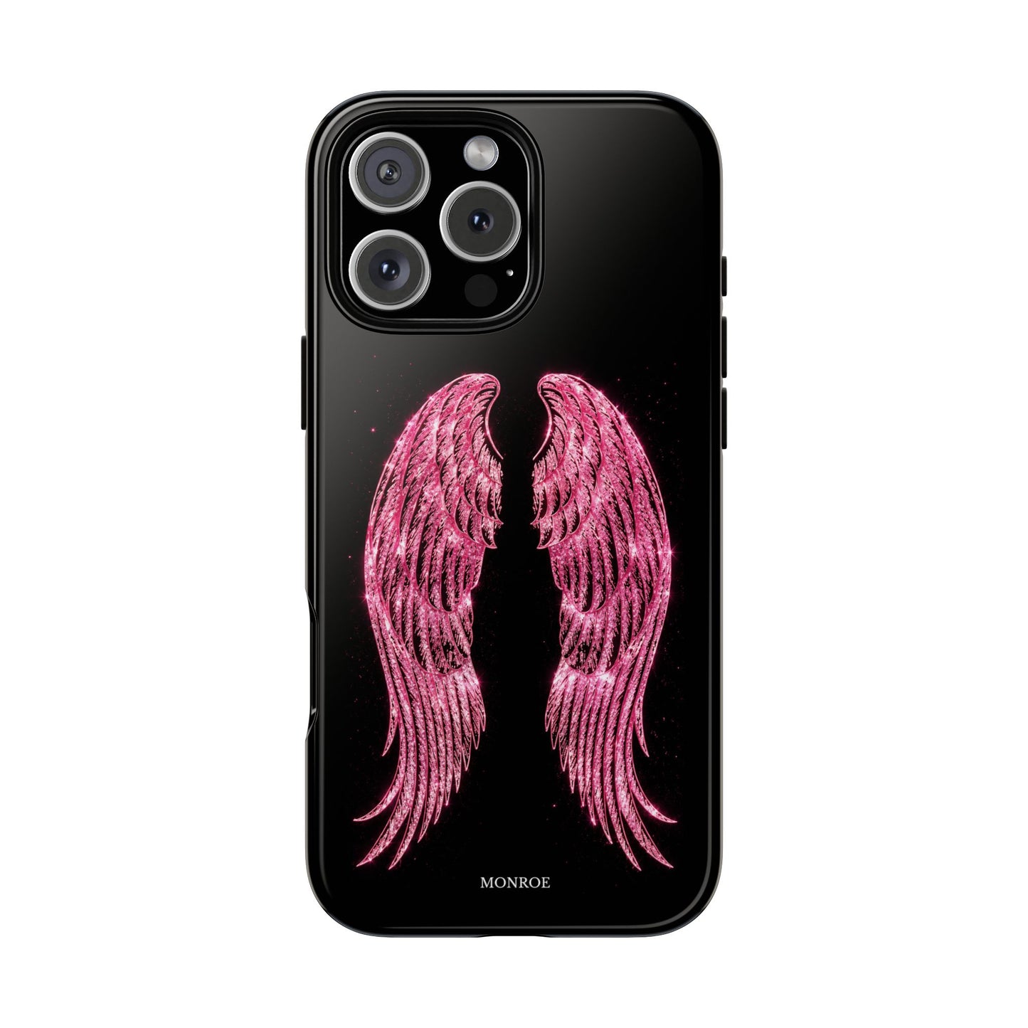 Pink Glitter Angel Tough Case