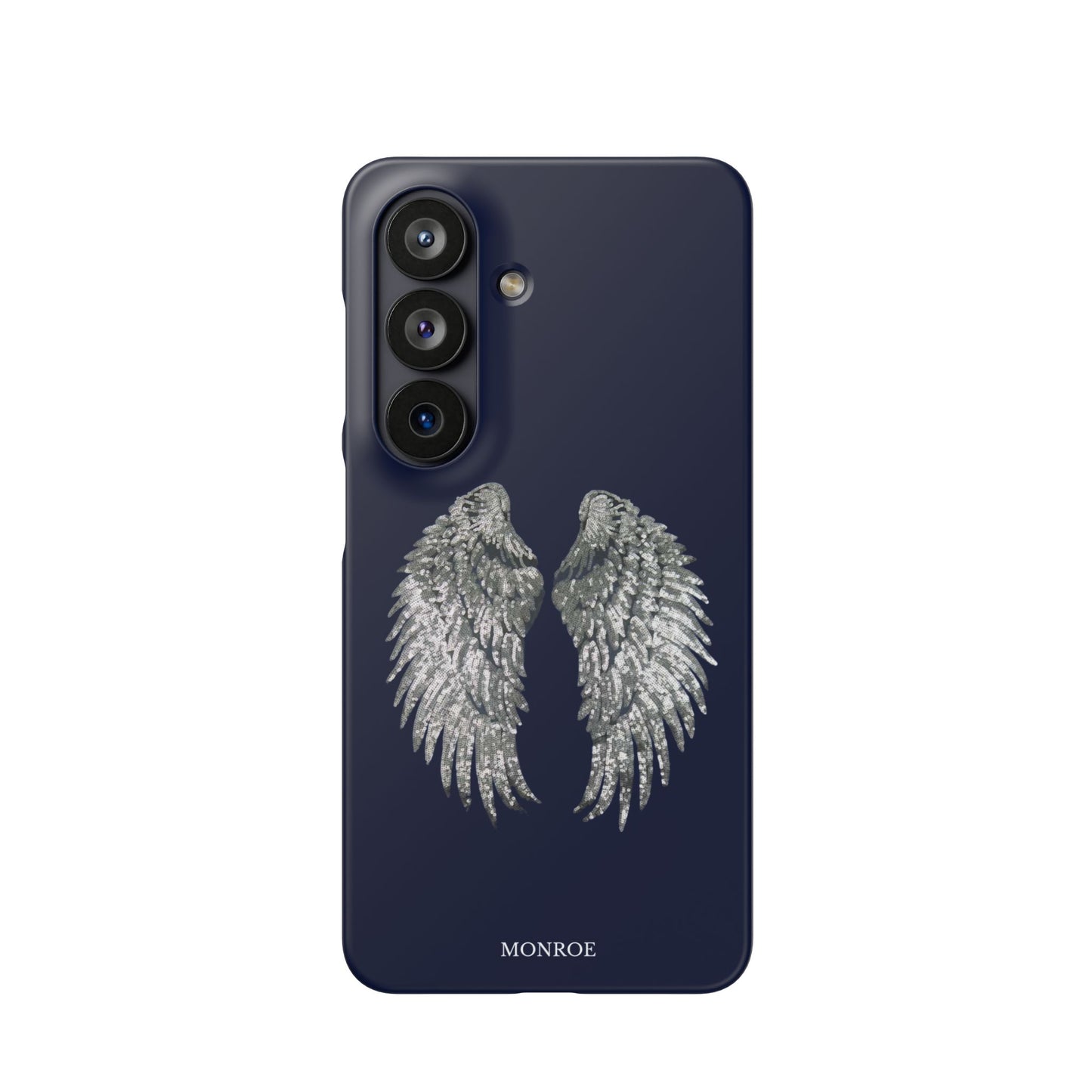 Navy Angel Wings Case