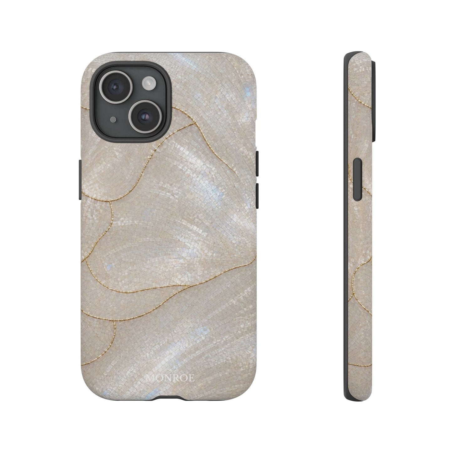 Pearlescent Marble Tough Phone Case