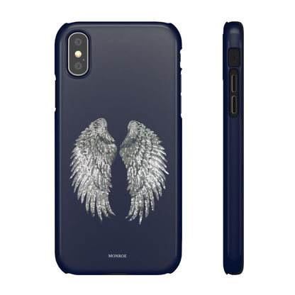 Navy Angel Wings Case
