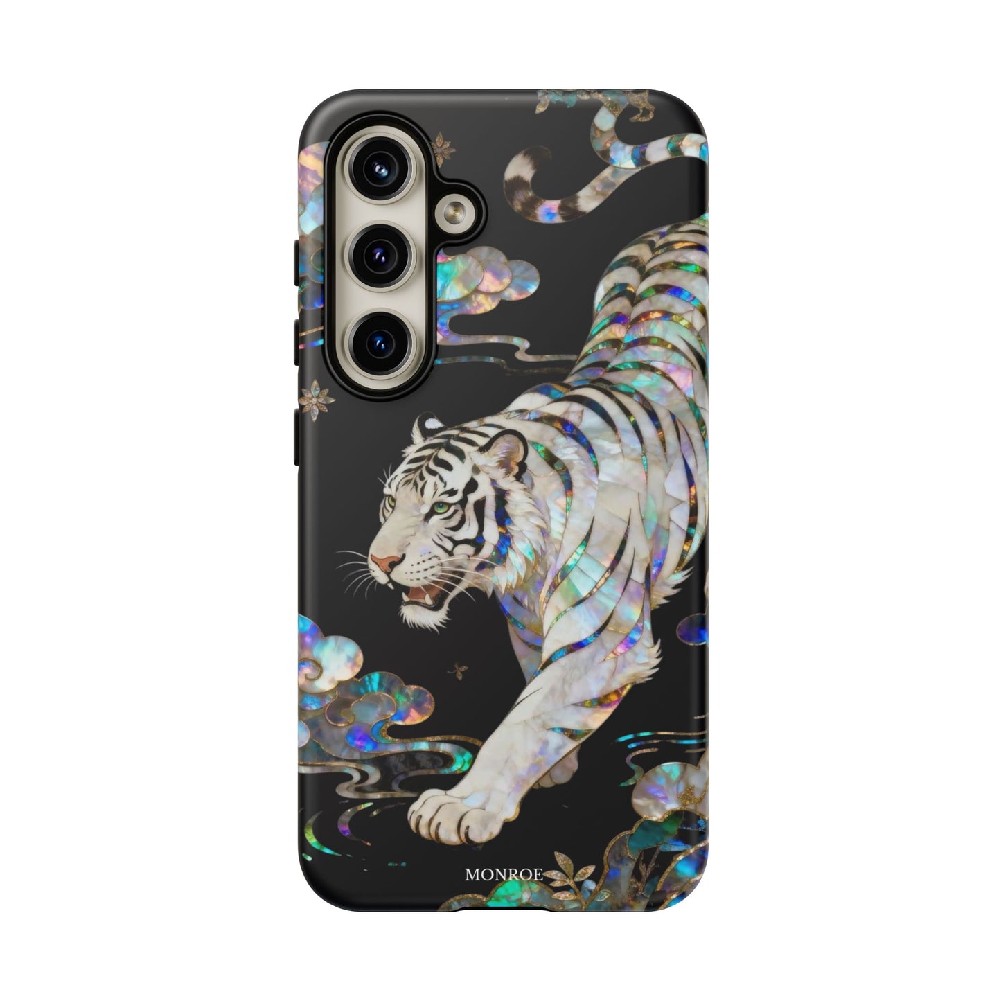 Iridescent White Tiger Tough Case