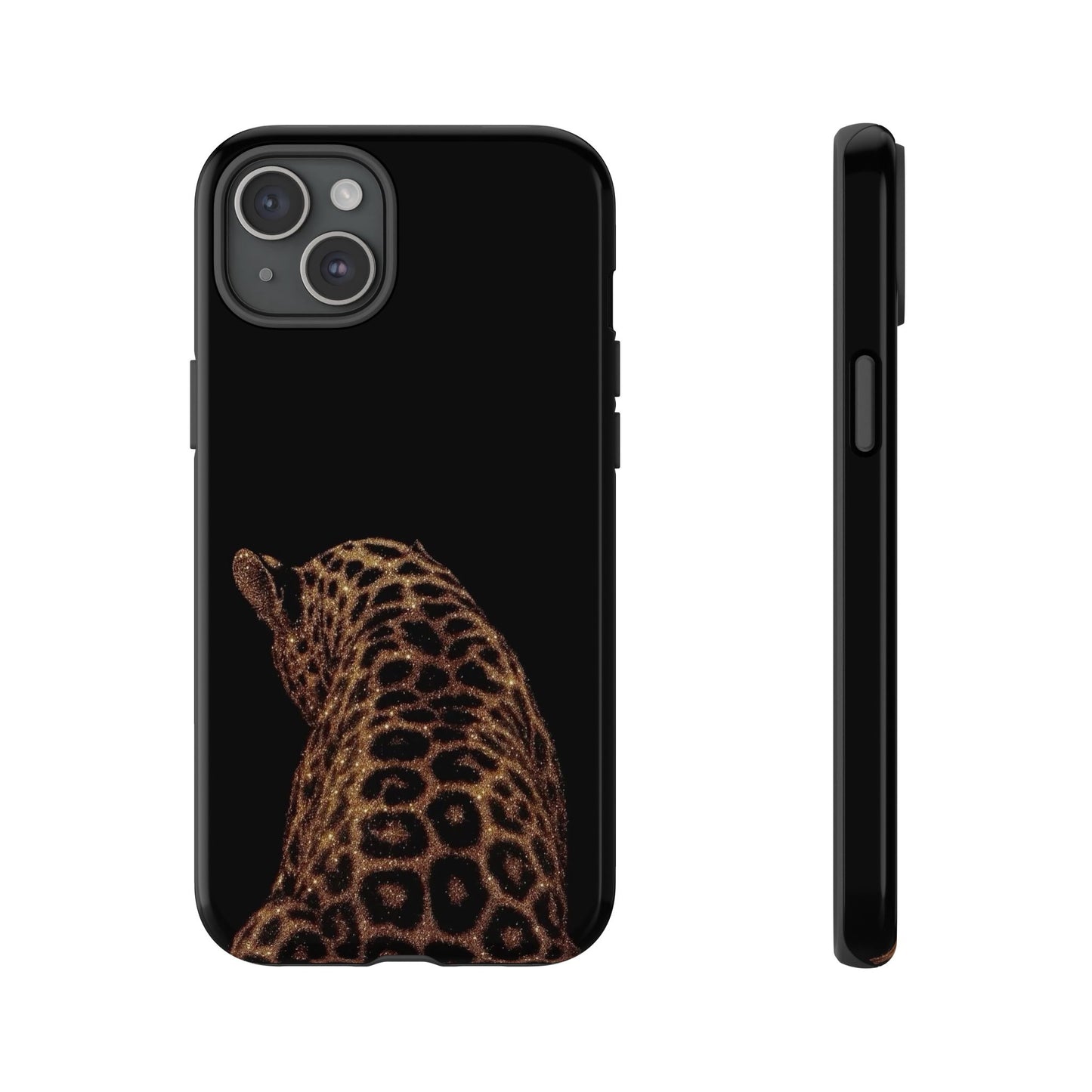 Leopard Back Tough Phone Case