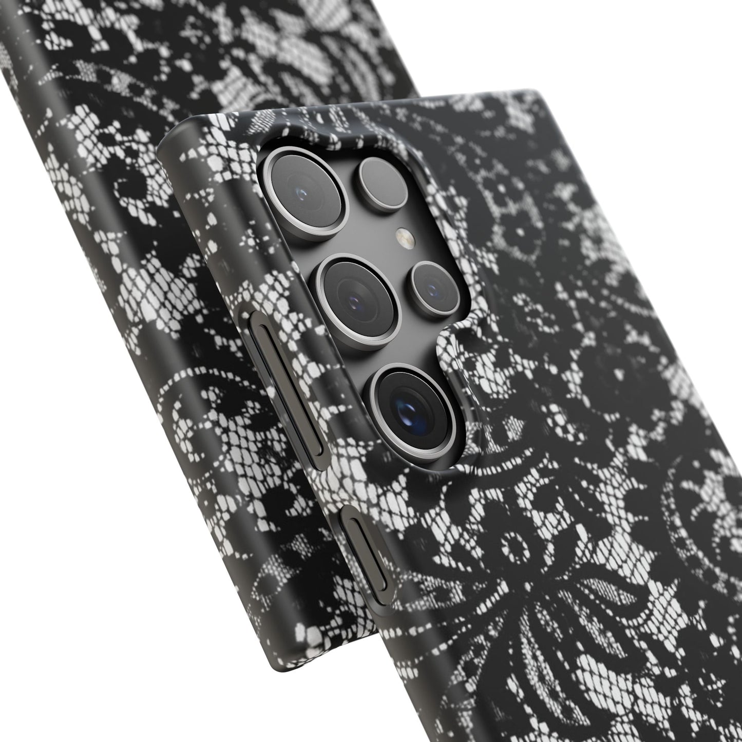 Black Lace Elegant Pattern Case