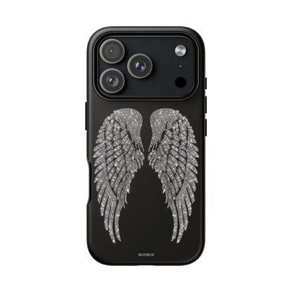 Silver Angel Wings Tough Case