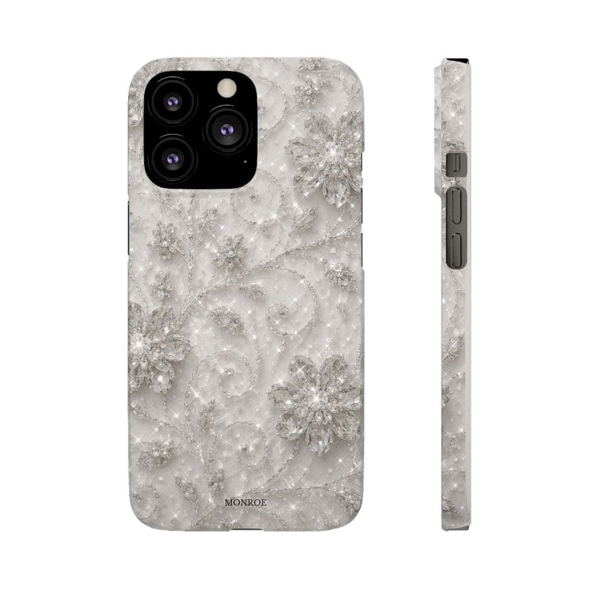 Glittery Floral Case