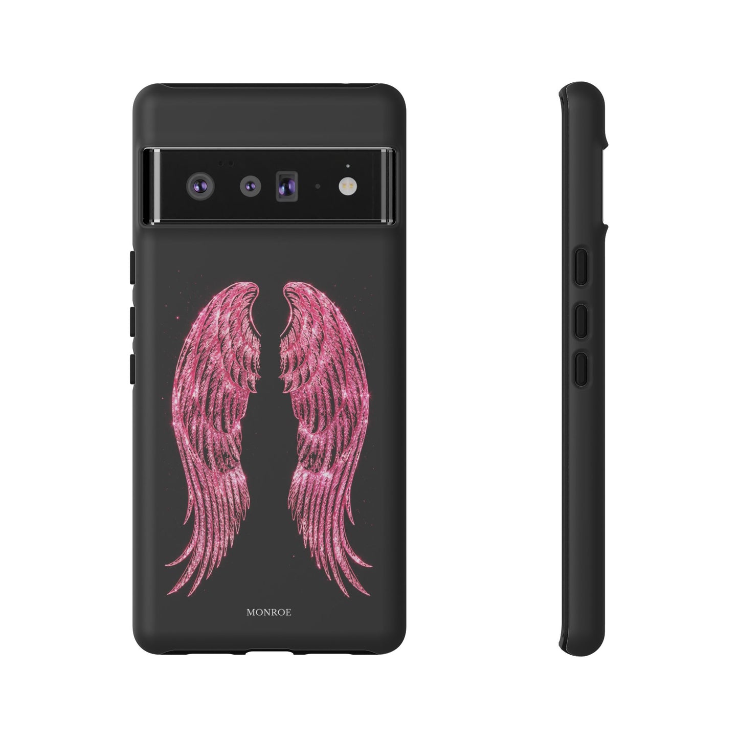 Pink Glitter Angel Tough Case