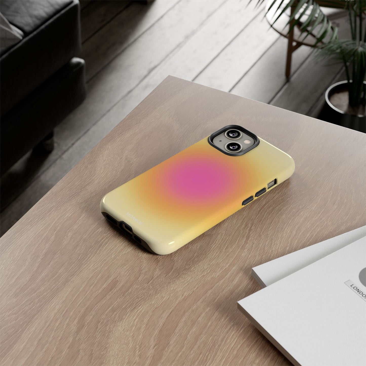 Yellow Sunset Gradient Tough Case
