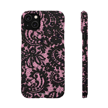 Pink Lace Pattern Case