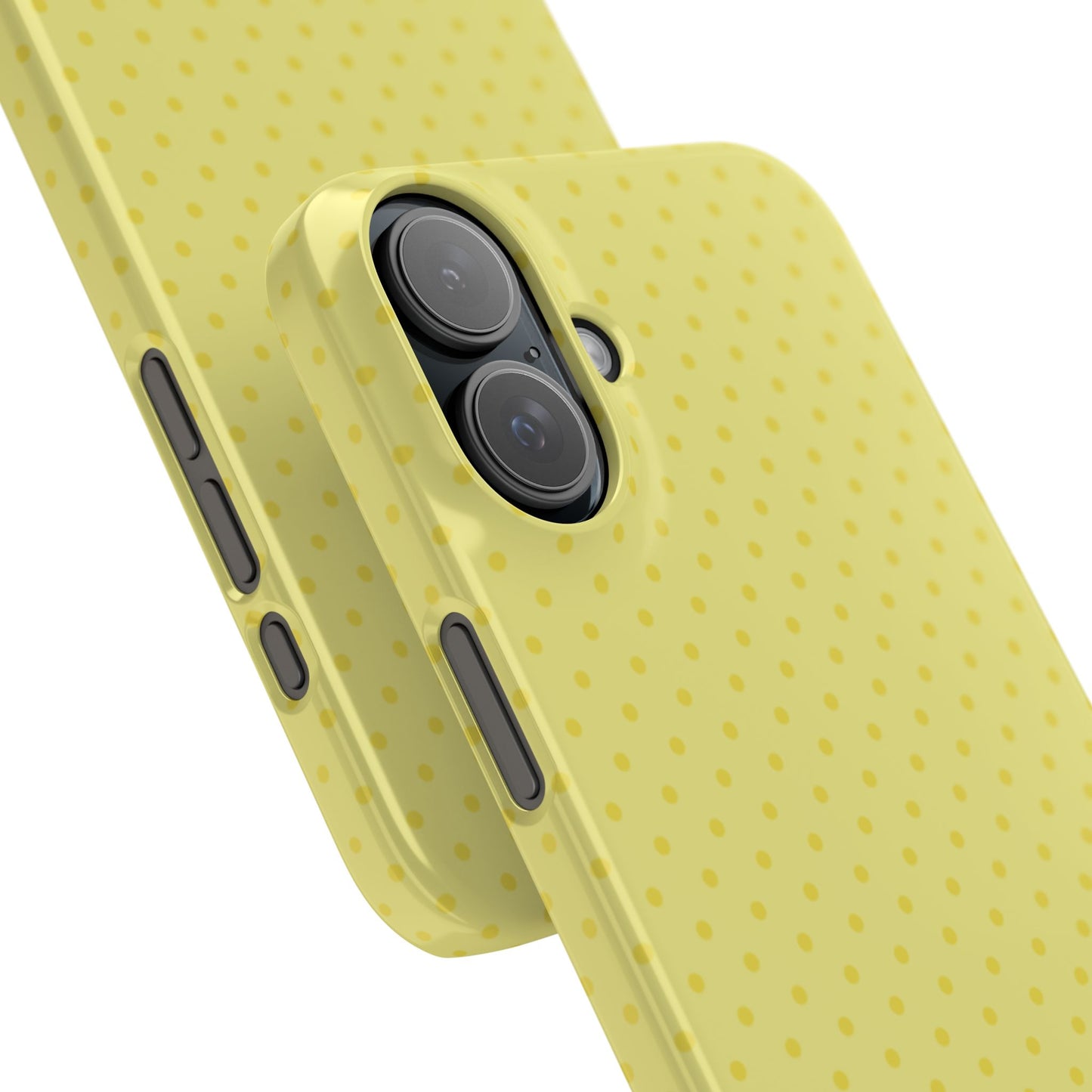 Yellow Polka Dot Snap Phone Case