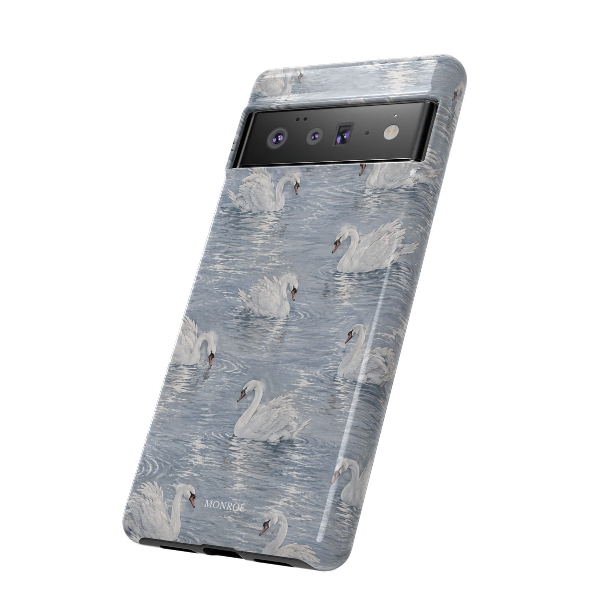 Swan Pattern Tough Case