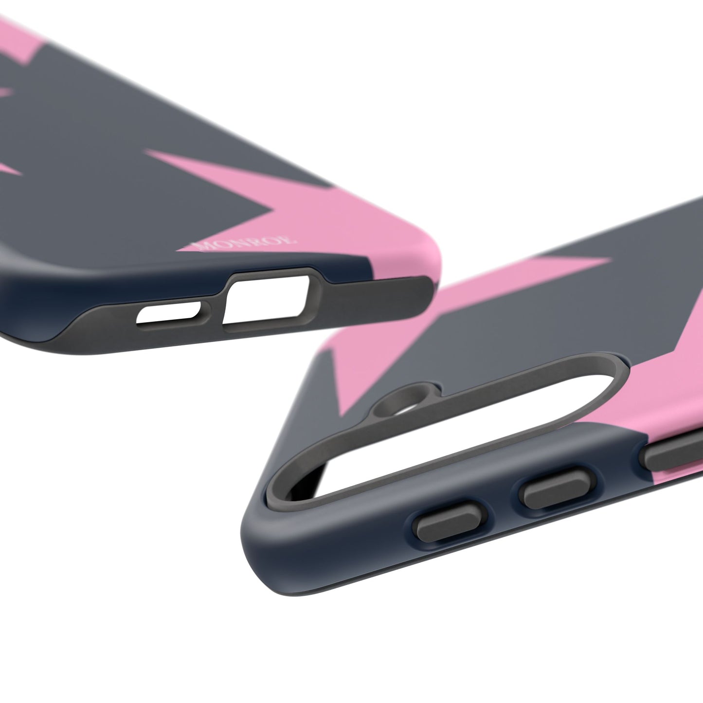Navy & Pink Star Tough Cover