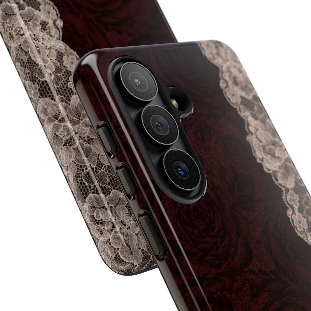 Burgundy Rose Tough Case
