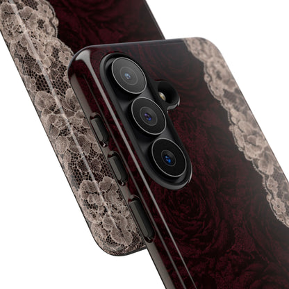 Burgundy Rose Tough Case