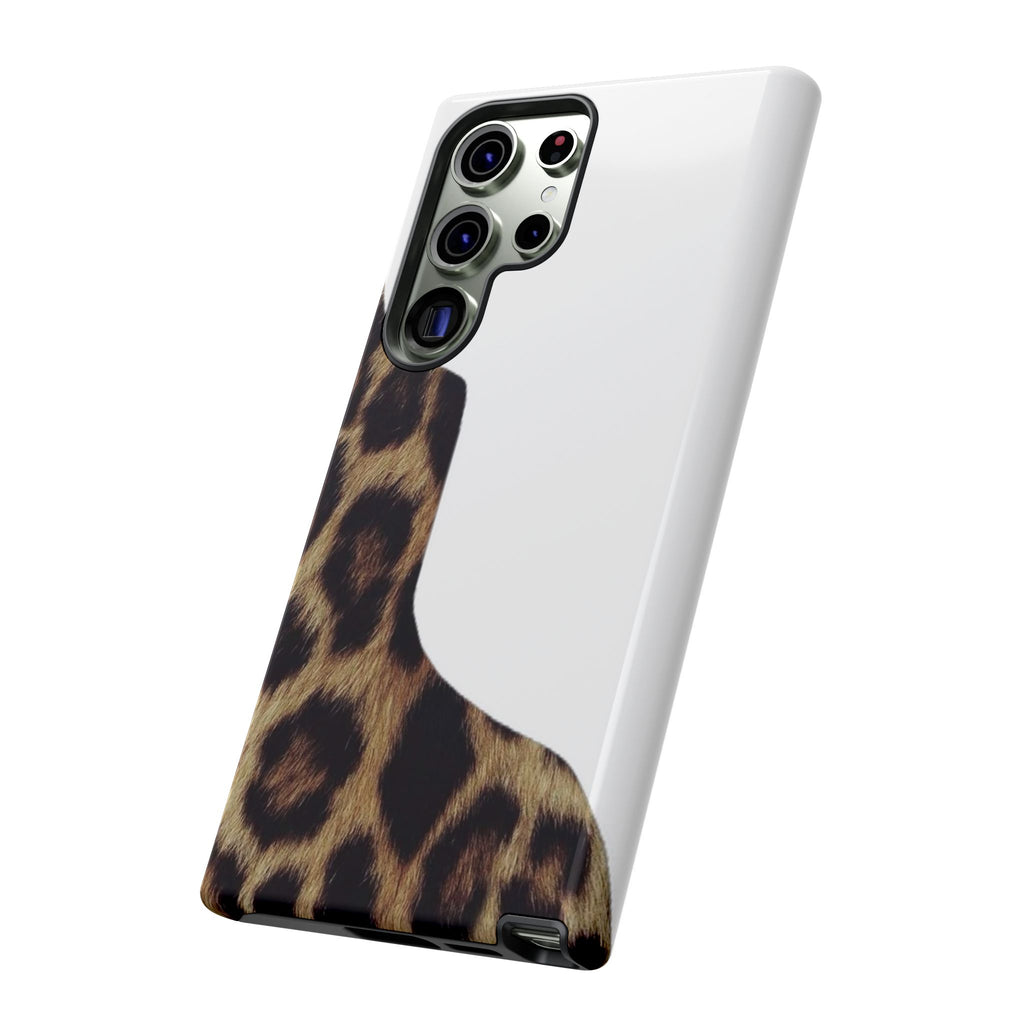 Half Cheetah Print Phone Case