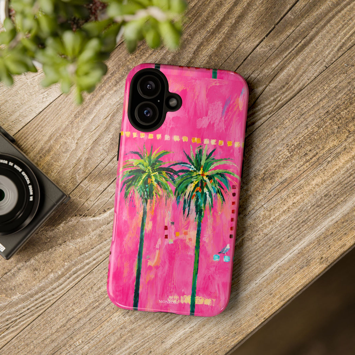 Pink Tropical Tough Case